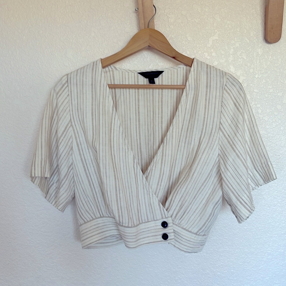 BANANA REPUBLIC LINEN BLOUSE